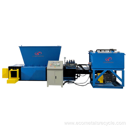 Full Automatic aluminum Cans Baler Automatic Equipment